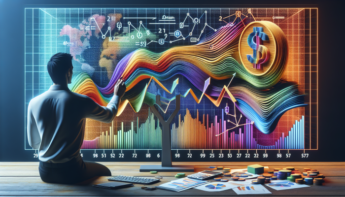 Is Debt Management Better Than Consolidation: A Guide | DCL Person adjusting colourful repayment plan on screen, with income and expense graphs in background.