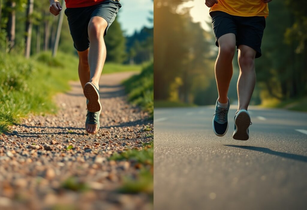 Running Economy: Comparing Barefoot Shoes and Cushioned Footwear