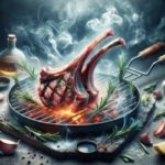 Smoked Lamb Chops with a Touch of Rosemary