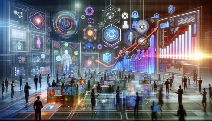 Human VAs in a tech lab analysing consumer feedback, leading to boosted sales and enhanced customer satisfaction.