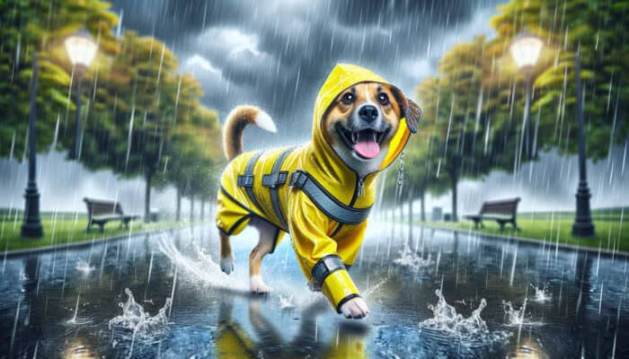 Raincoats for Pets: Keep Dry on Wet Walks