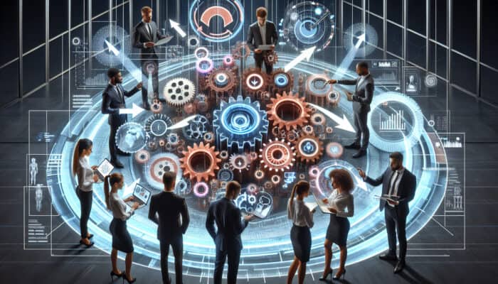 Feedback Loops Boost Scaled Human VA Operations