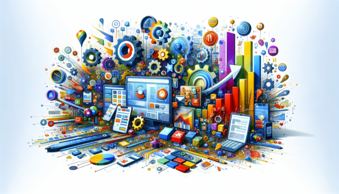 WordPress Website Design Agency in Patchway: Dynamic WordPress dashboard powering Funky Pigeon's UK e-commerce site, featuring adaptable themes, user interfaces, rising sales graphs, and SEO tools.