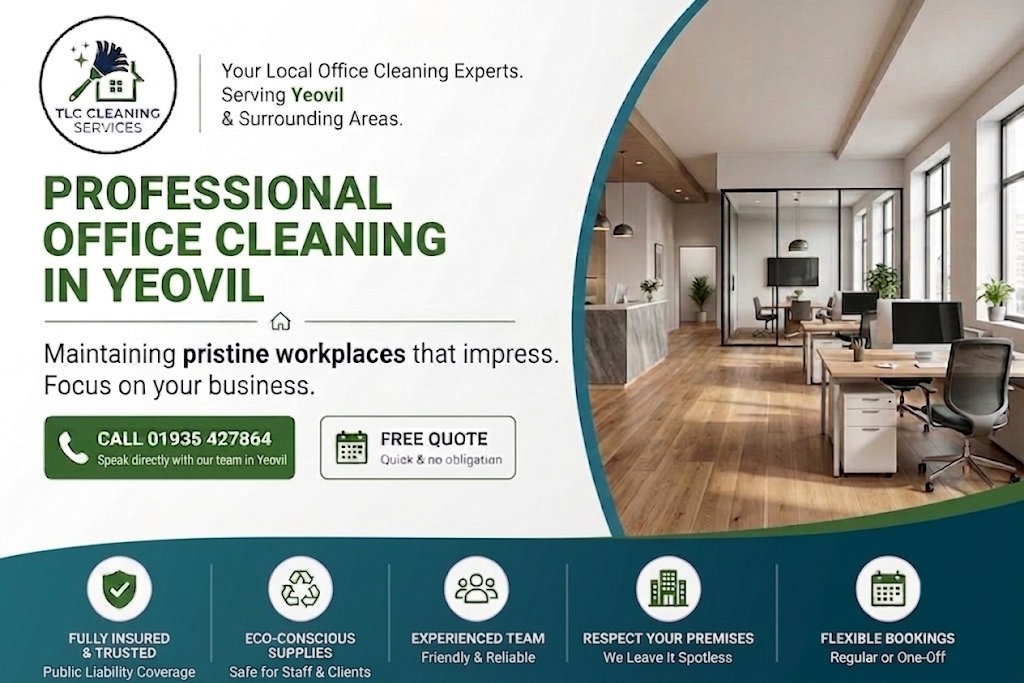 Yeovil Office Cleaning Services You Can Rely On