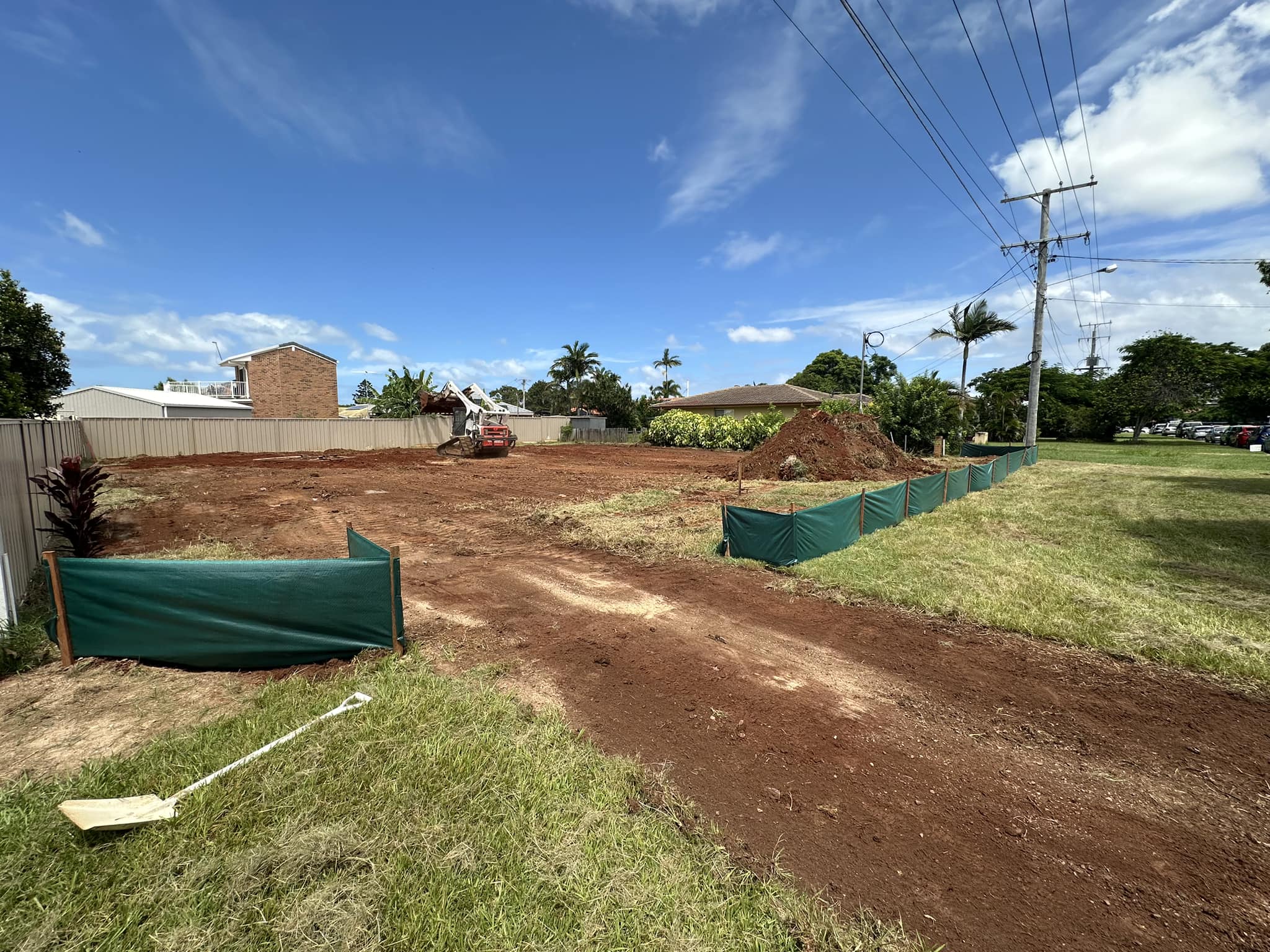 Townhouse Site Cleared